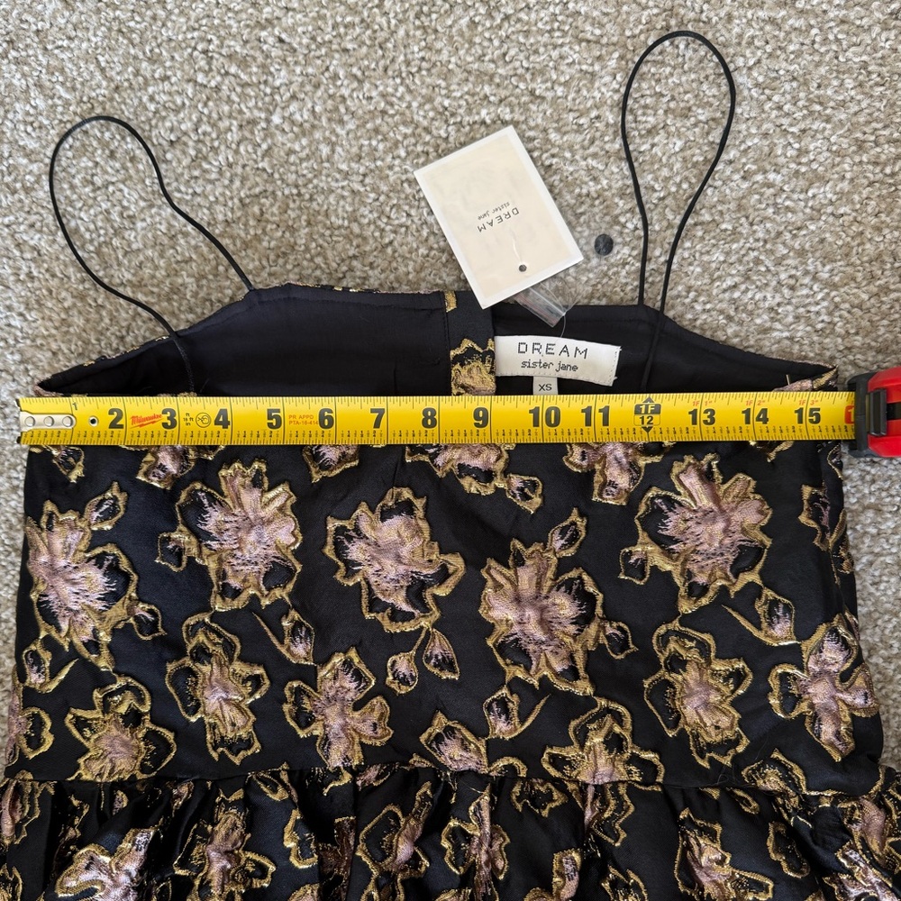 Sister Jane Dream Floral-Jacquard Cloqué Midi Dress - Picture 4 of 4